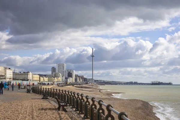 Brighton seafront long exposure photography