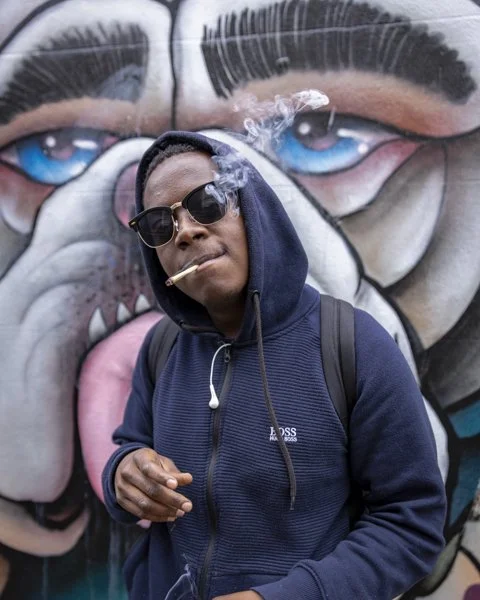 Brighton street portrait photography