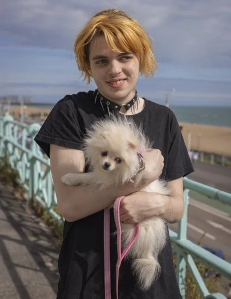 Brighton seafront portrait photography