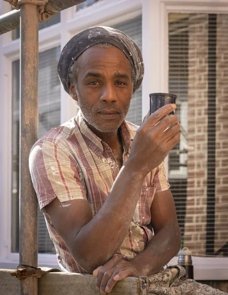 Brighton candid street portrait