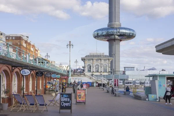 Brighton seafront architecture photography