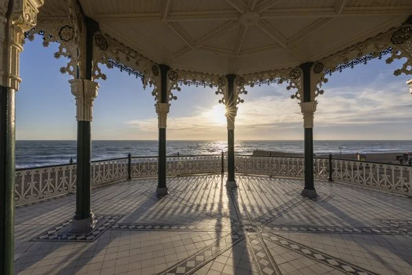 Brighton Bandstand sunset photography