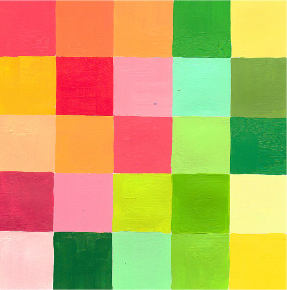 Color Grid: Spring 2 by Allison Long Hardy