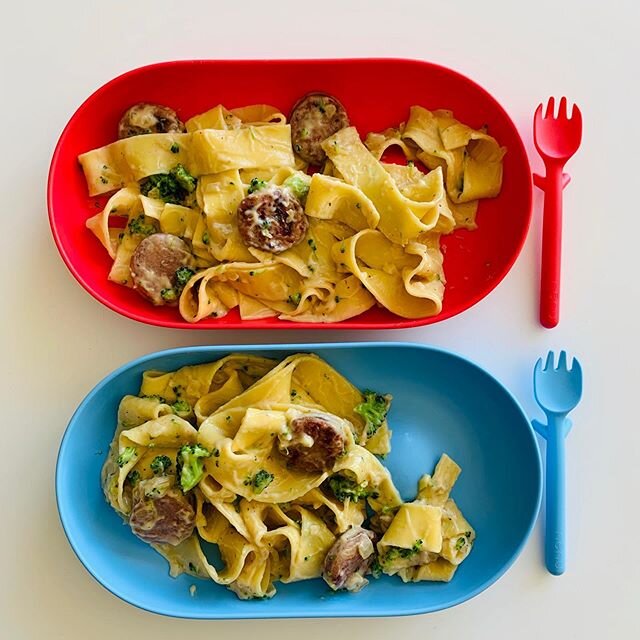 Kids are home and eating more than ever! This is an easy pasta dish where we can use all the vegetables we have and kids don&rsquo;t complain. Just dice all the vegetables you have. We love garlic, onions, broccoli, and cauliflower. Saut&eacute; in o