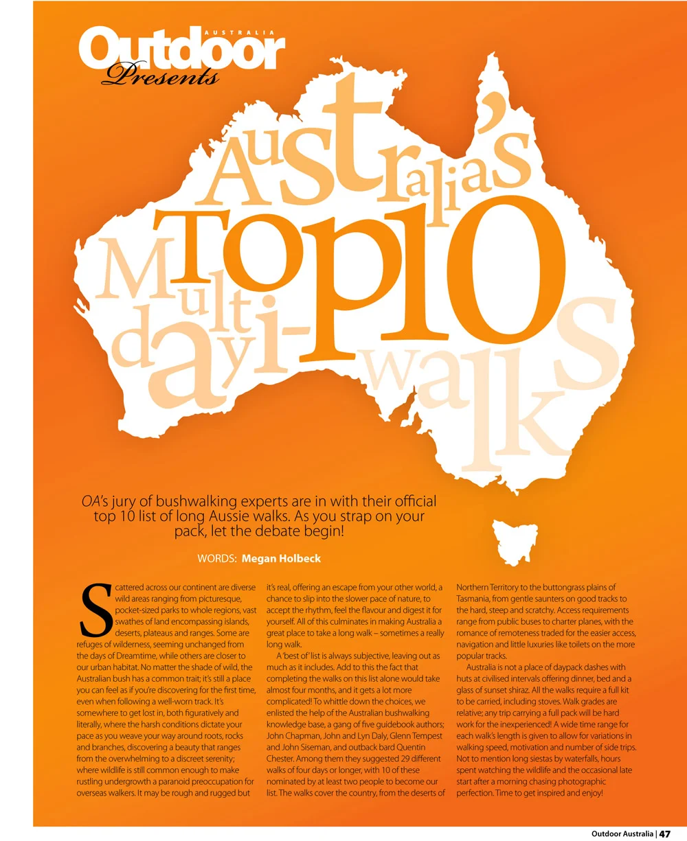 Outdoor Australia - Australia's best walks