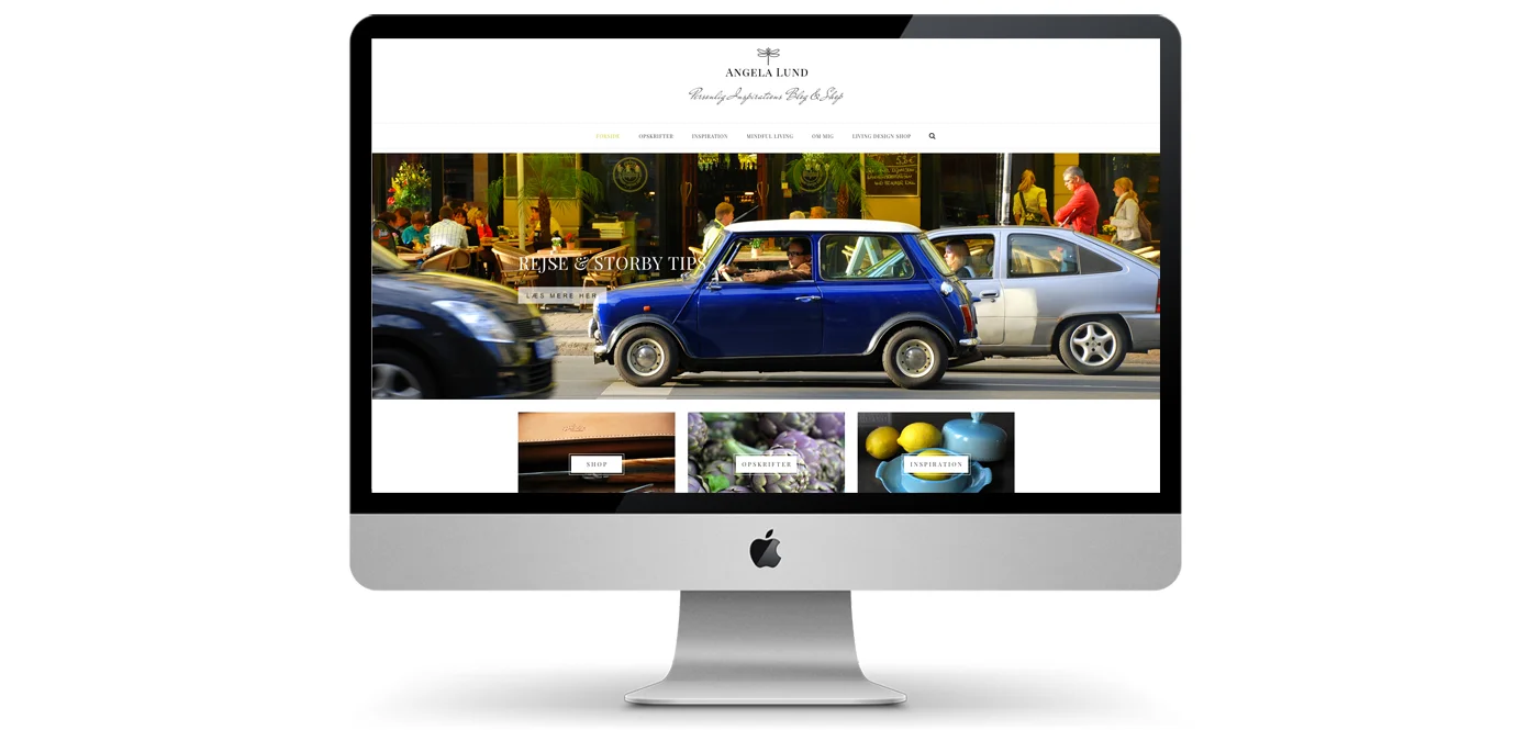 Blog og shop