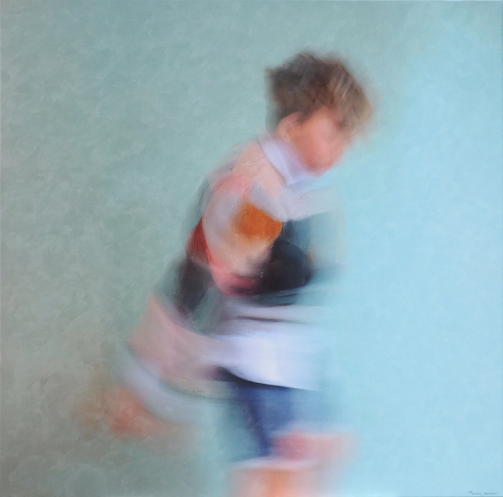 Once Then 120x120cm SOLD