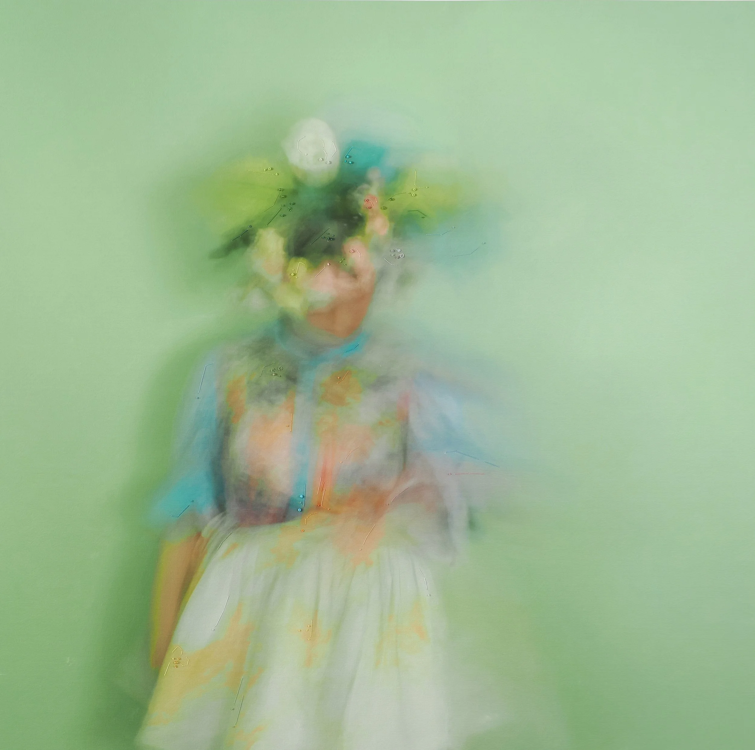  Camelia 60×60cm   Camilla Prini Gallery  