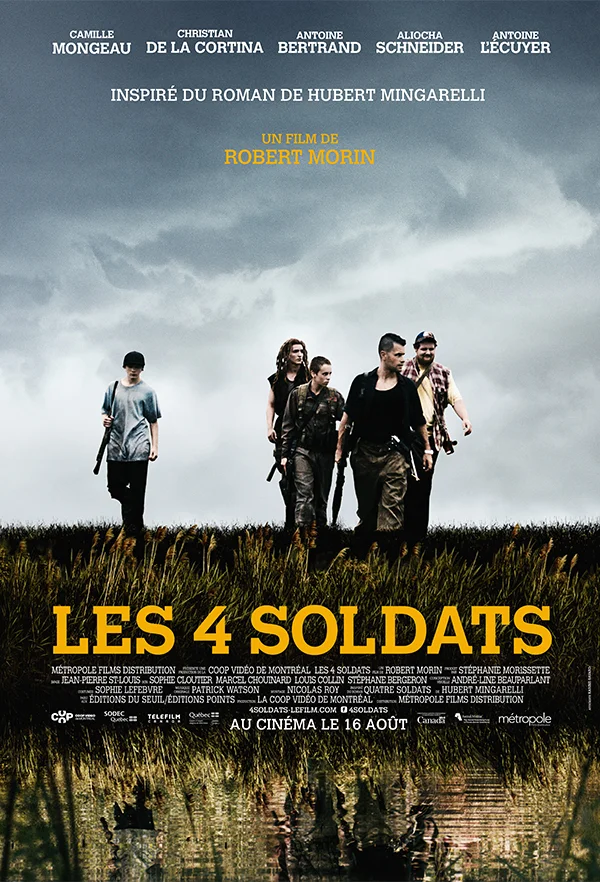 Les 4 soldats <br>de<br> Robert Morin