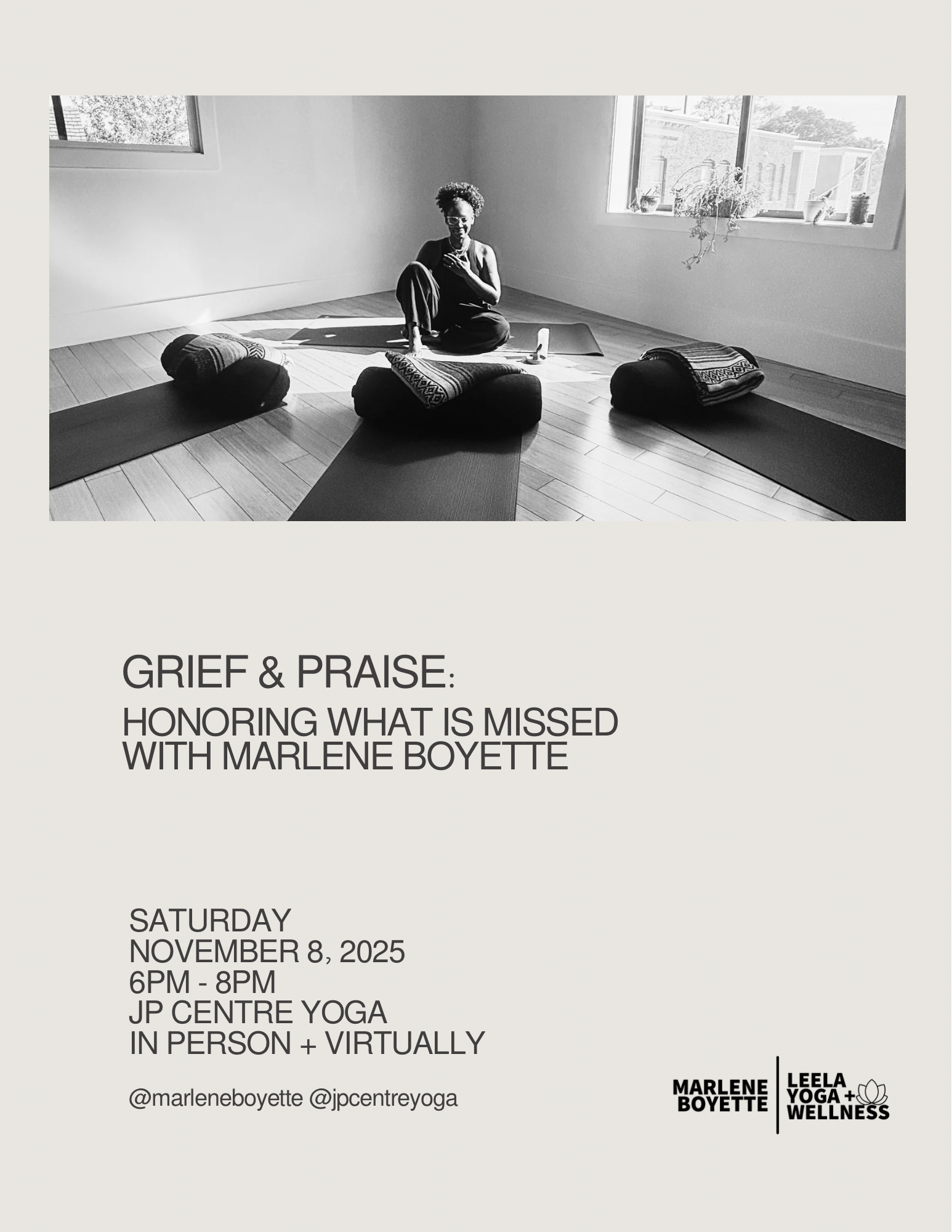 Grief &amp; Praise: Communal Sacred Space for Acknowledging The State of Our Hearts