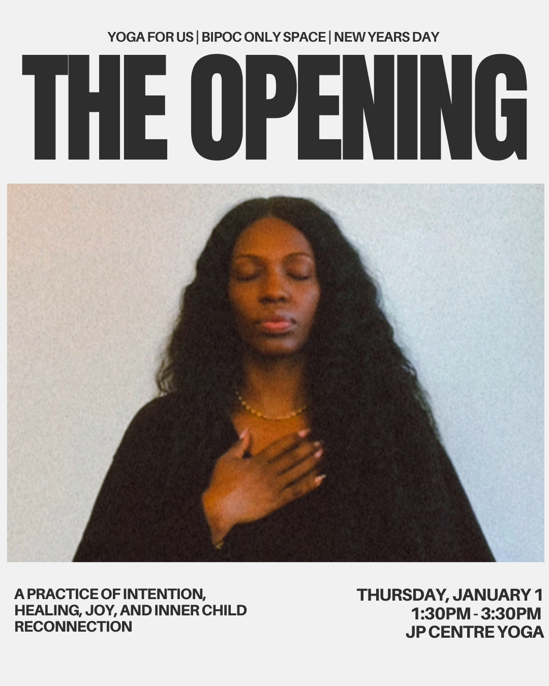 YOGA FOR US | BIPOC ONLY SPACE: THE OPENING | A NEW YEARS DAY PRACTICE