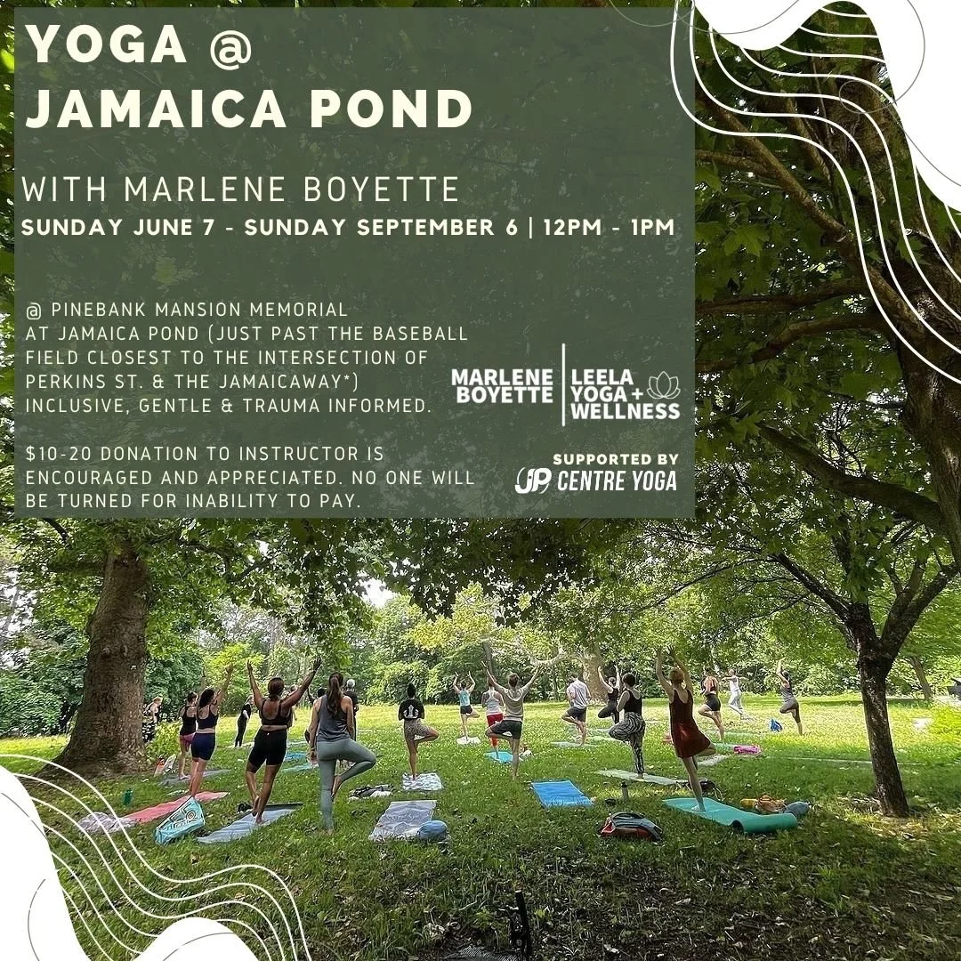Yoga @ Jamaica Pond 