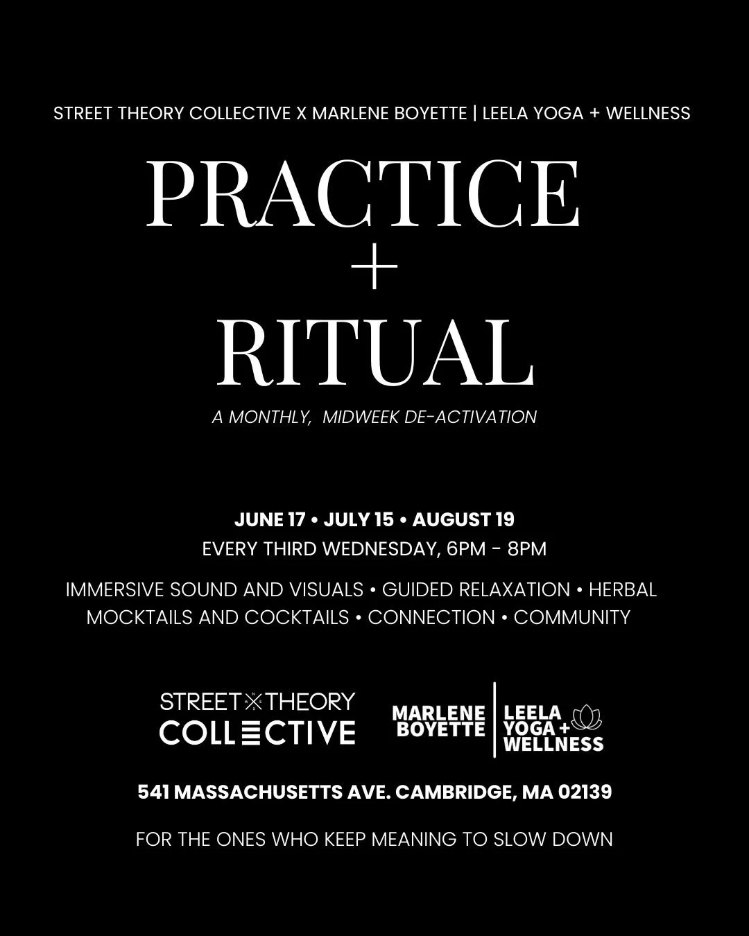 Practice + Ritual: For the ones who keep meaning to slow down