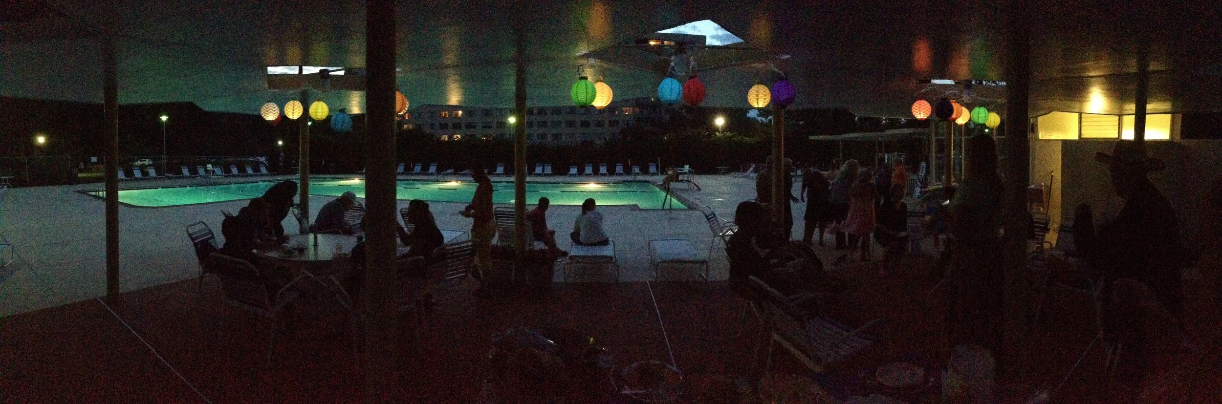 Night Pool Party