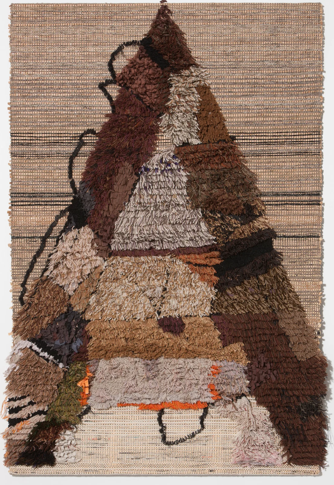 Handwoven carpet by Leo Wollner