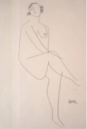 female nude 4  1952	