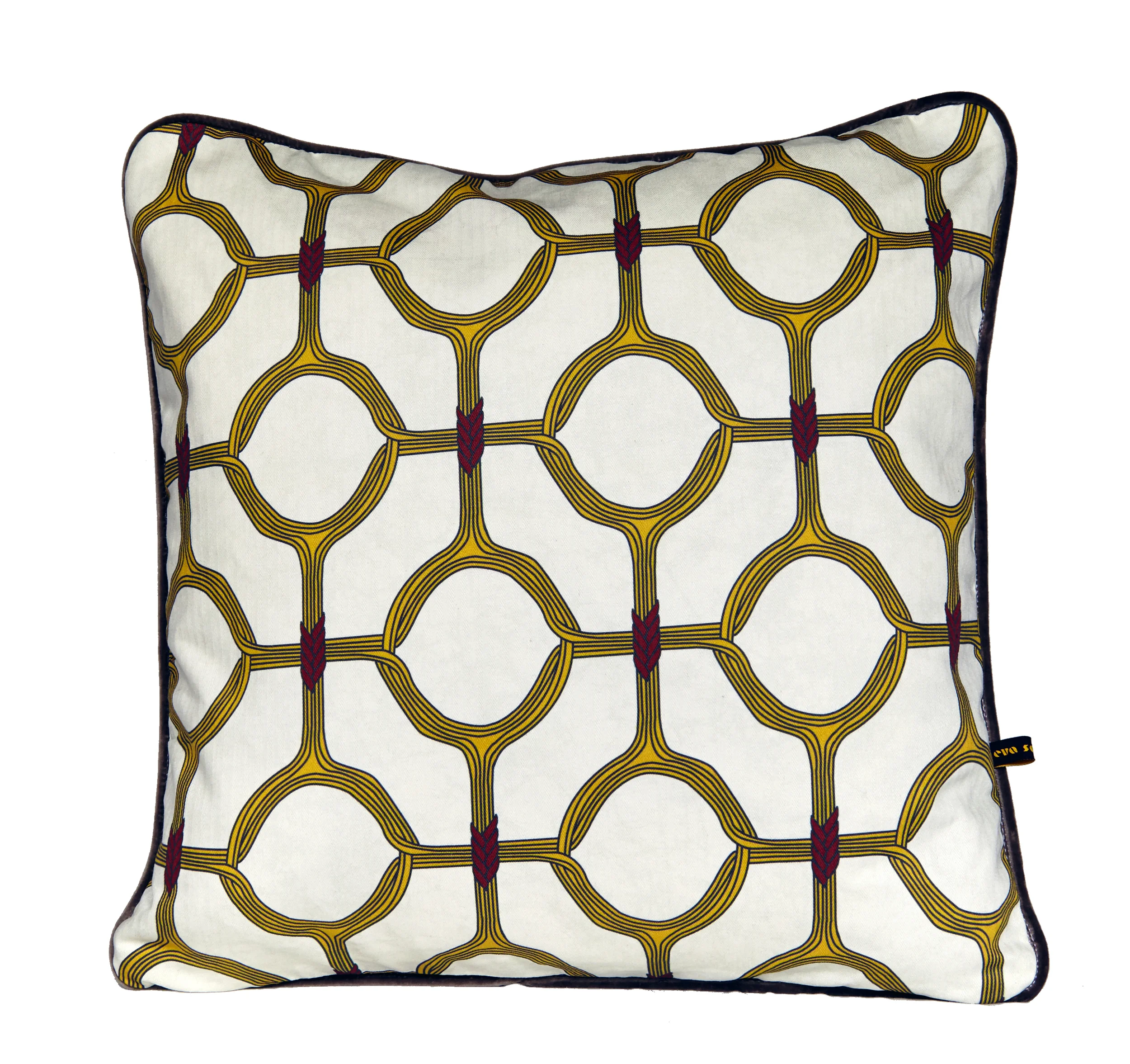 OJO CUSHION I YELLOW