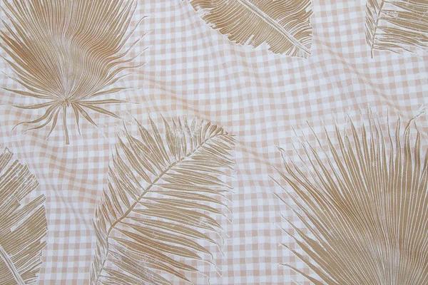 GINGHAM JUNGLE I GOLD