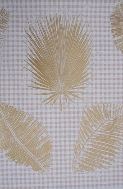 GINGHAM JUNGLE I GOLD
