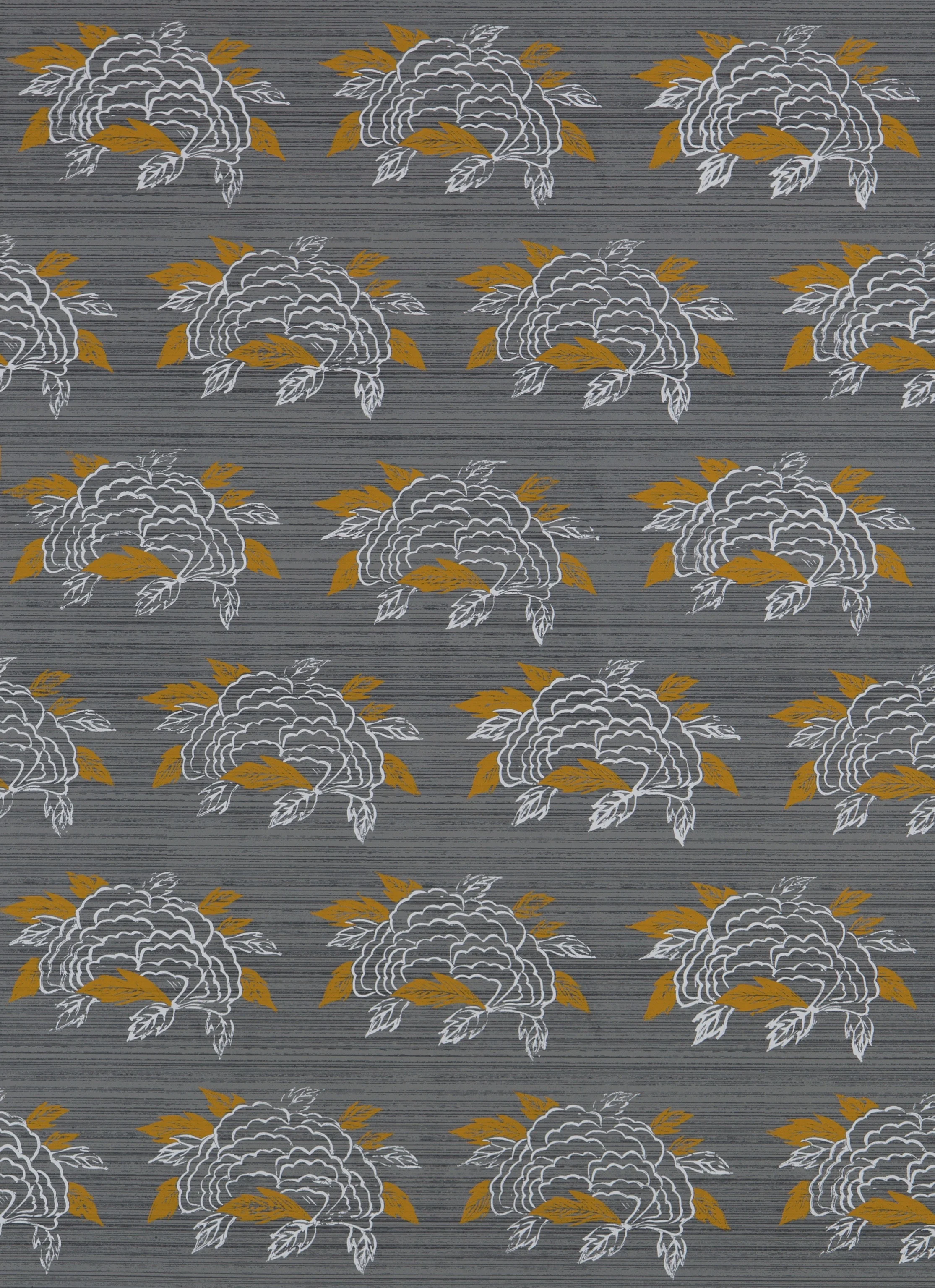 CHRYSANTHEMUM I FRENCH GREY