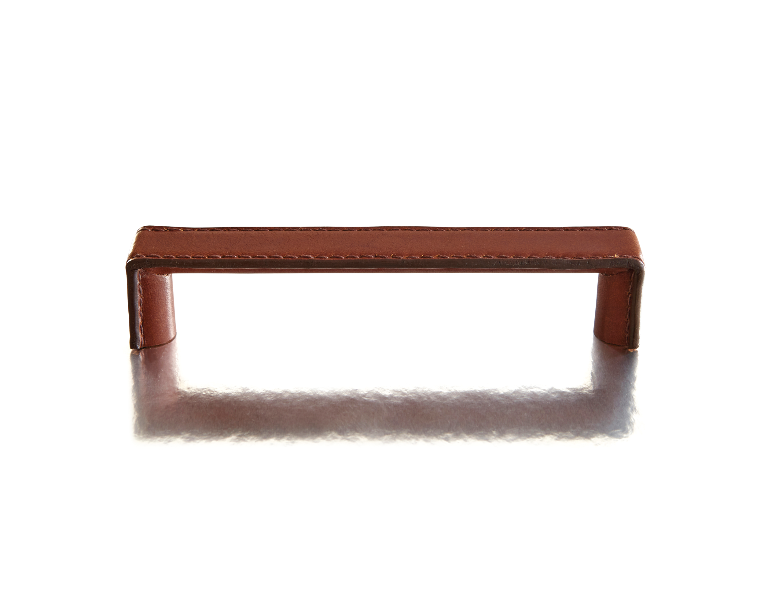 BECKETT D HANDLE I TOBACCO I EQUESTRIAN Stitched Leather