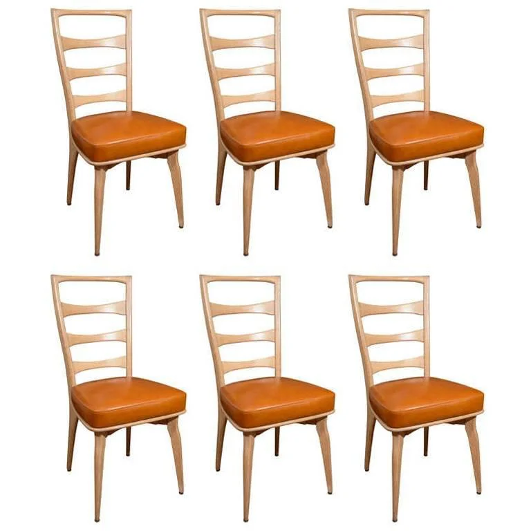 PASCAL BOYER I MAURICE PRE DINING CHAIRS I 20TH CENTURY FRANCE I 38" H X 20" W X 18" D I $3,575 FOR ONE