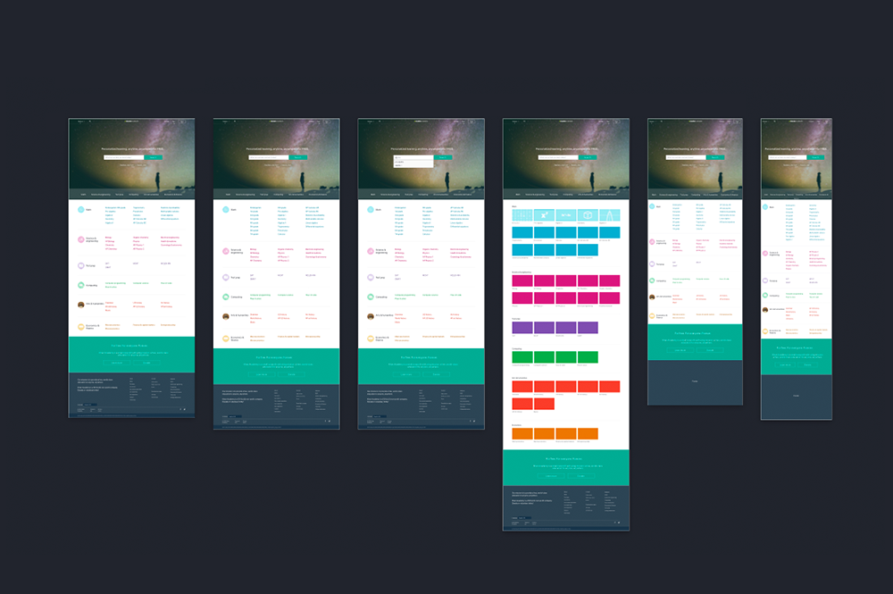 Next came A/B testing some of the more promising options. We had the hypothesis that putting the content front and center and letting it speak for itself would be the best way to show off our product.