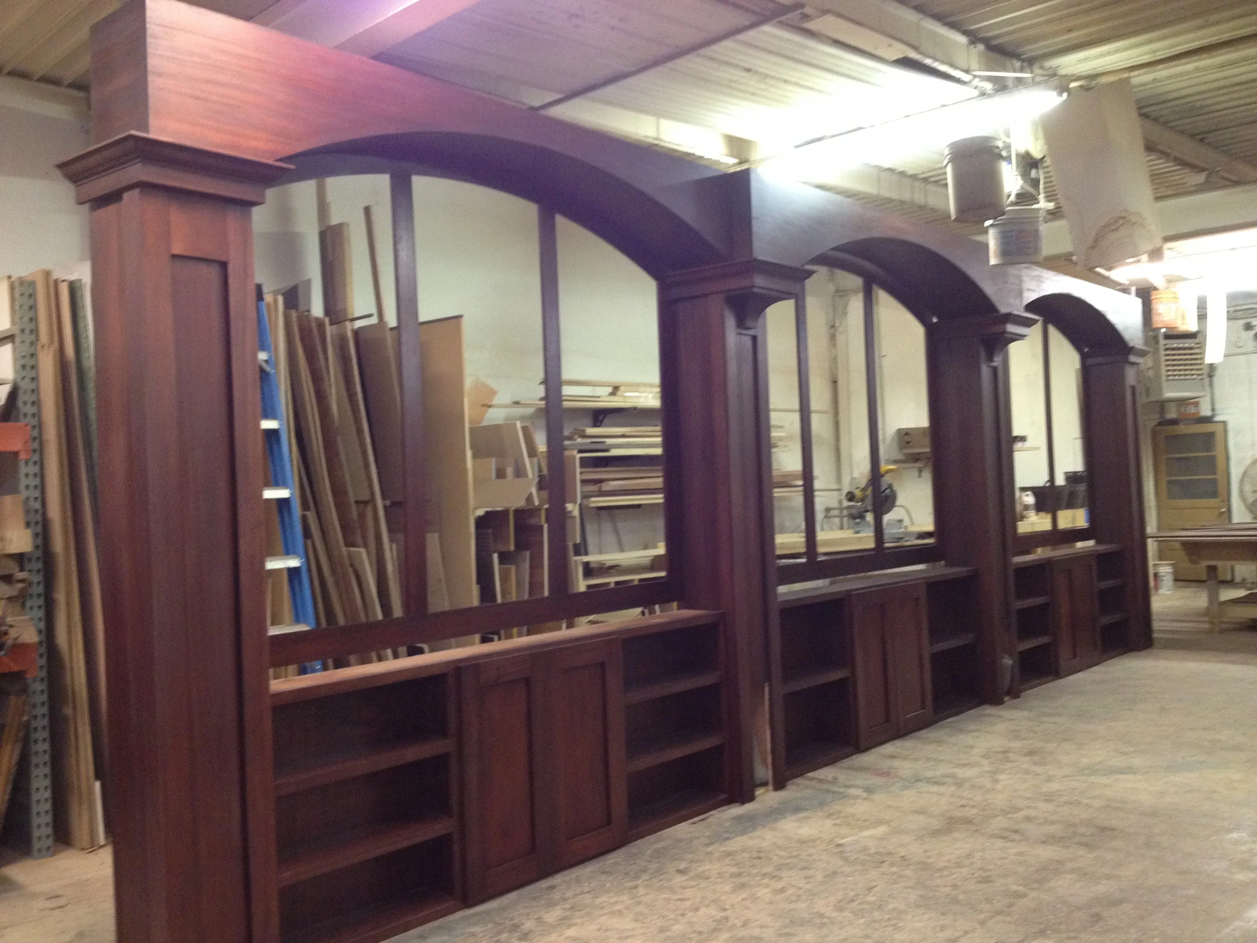 Bar in progress