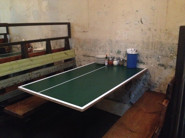 Comet Ping Pong table tops