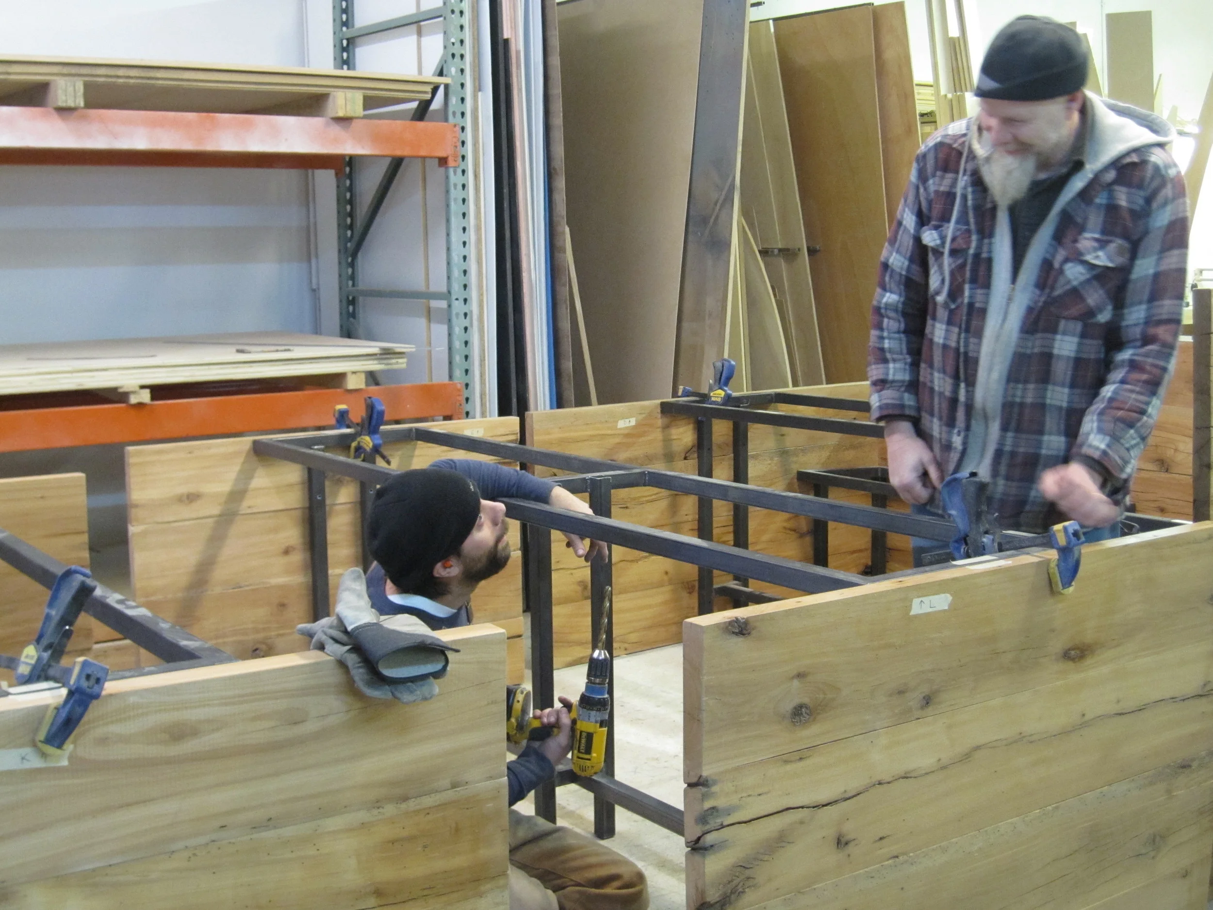 Test fitting the pieces