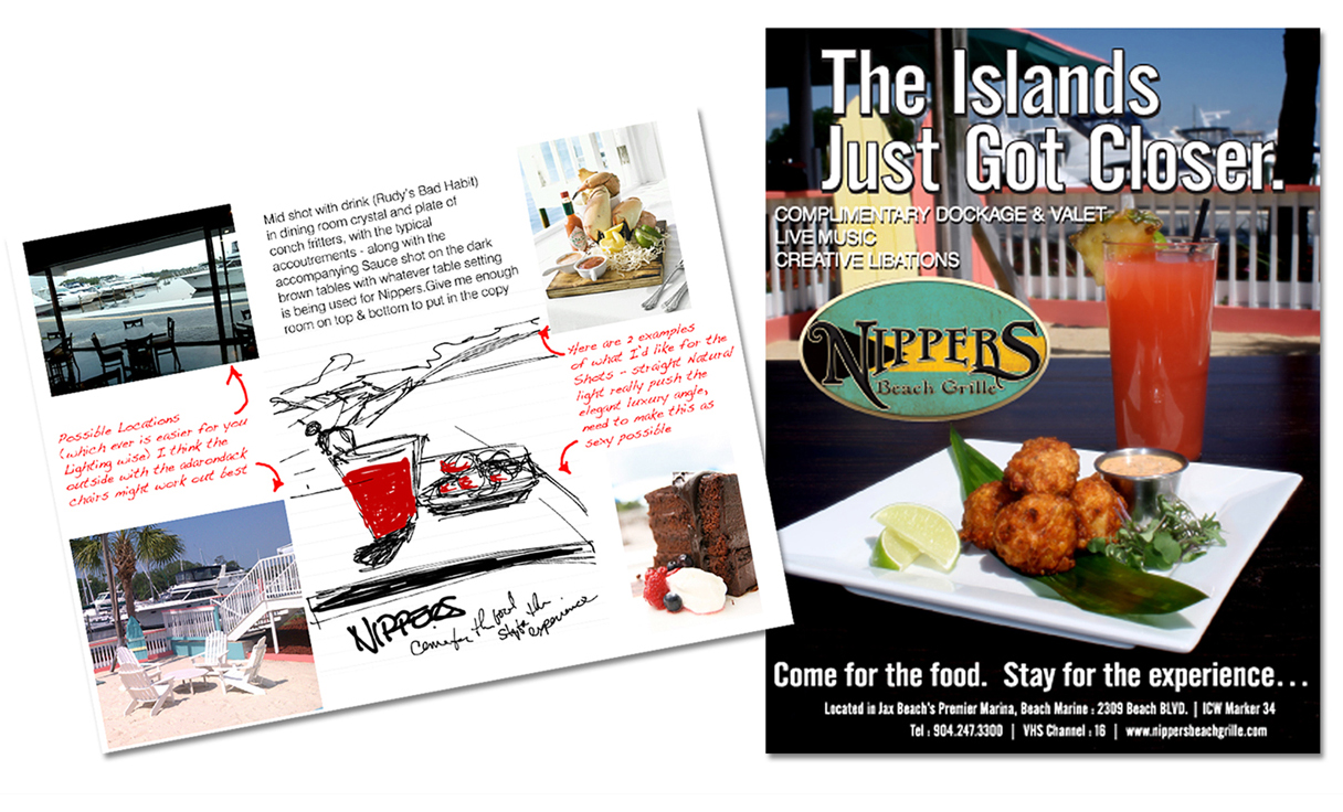 Beach Bar & Grill full page ad
