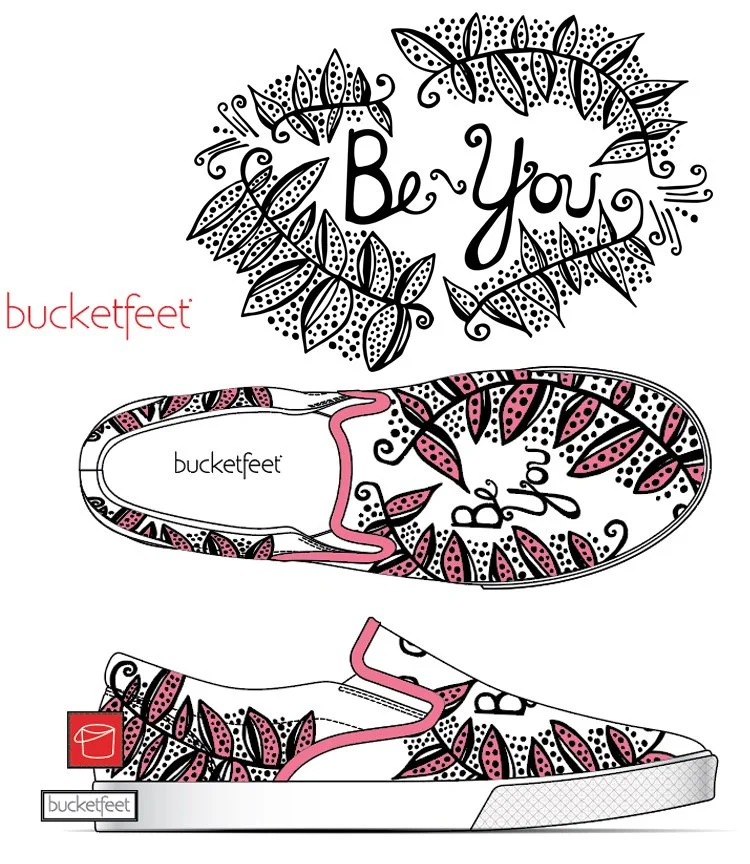 Bucketfeet Design for shoes