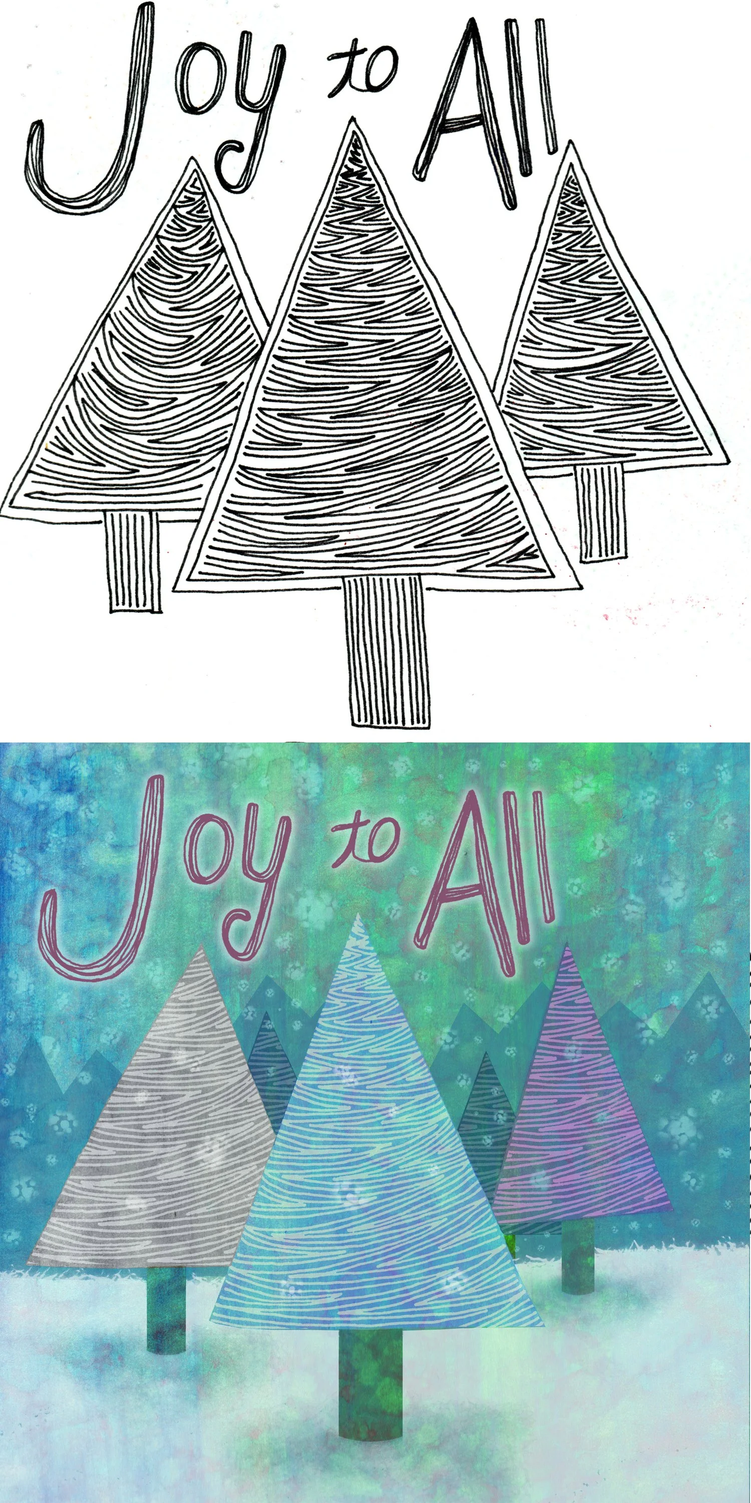 Greeting Card Design for Paperchase