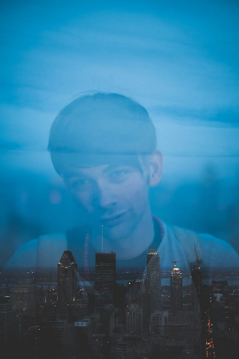 Double Exposure of Liam