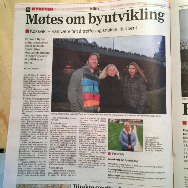 Byforeningen i Lister 13.11.2014