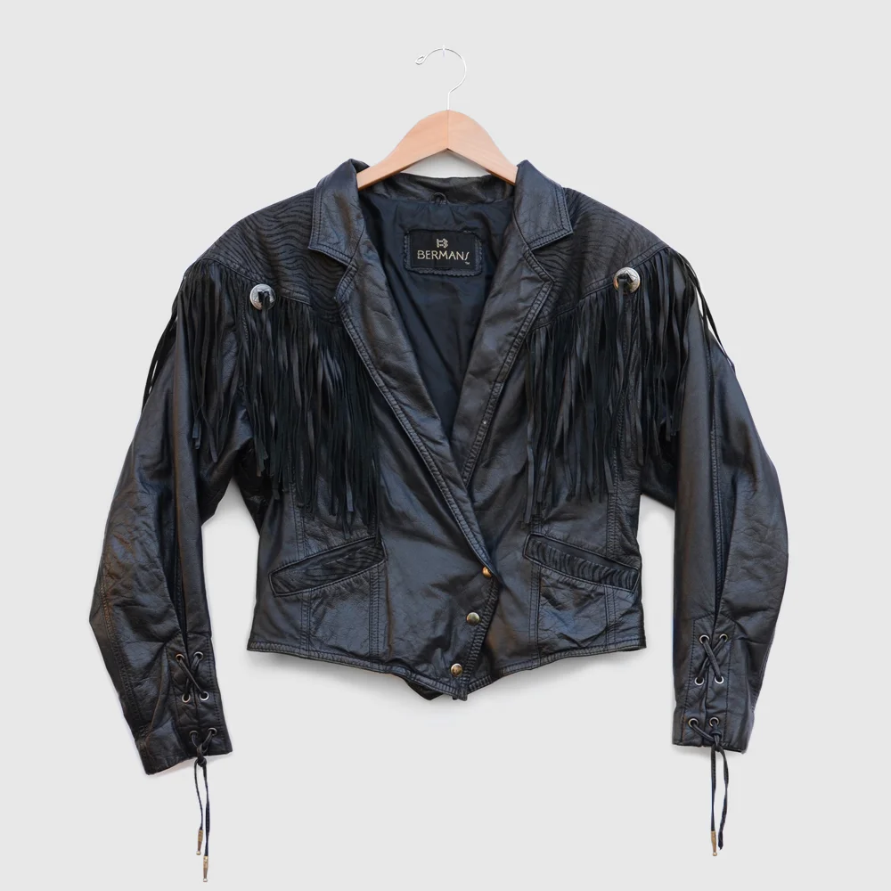 bermans leather jacket