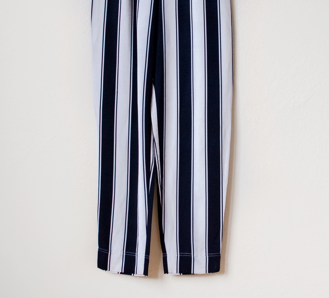 moschino striped pants