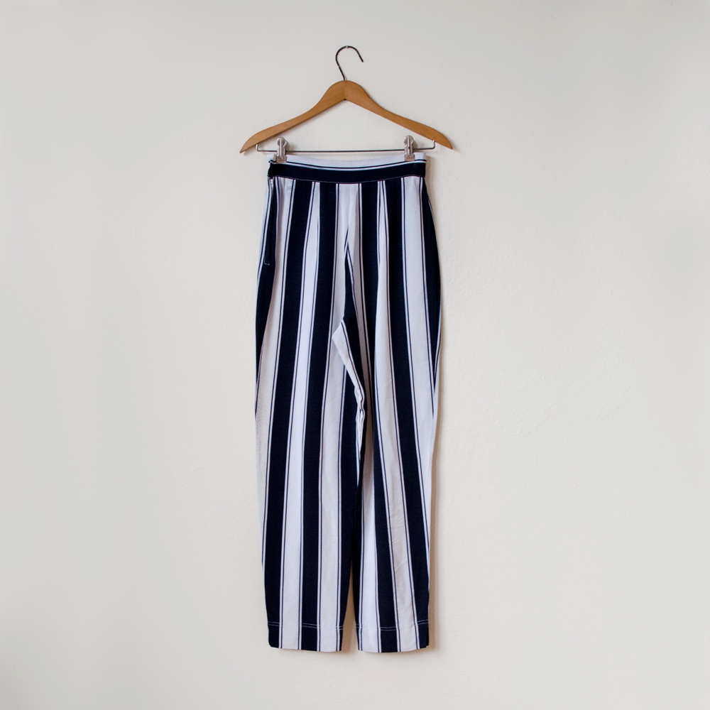 moschino striped pants