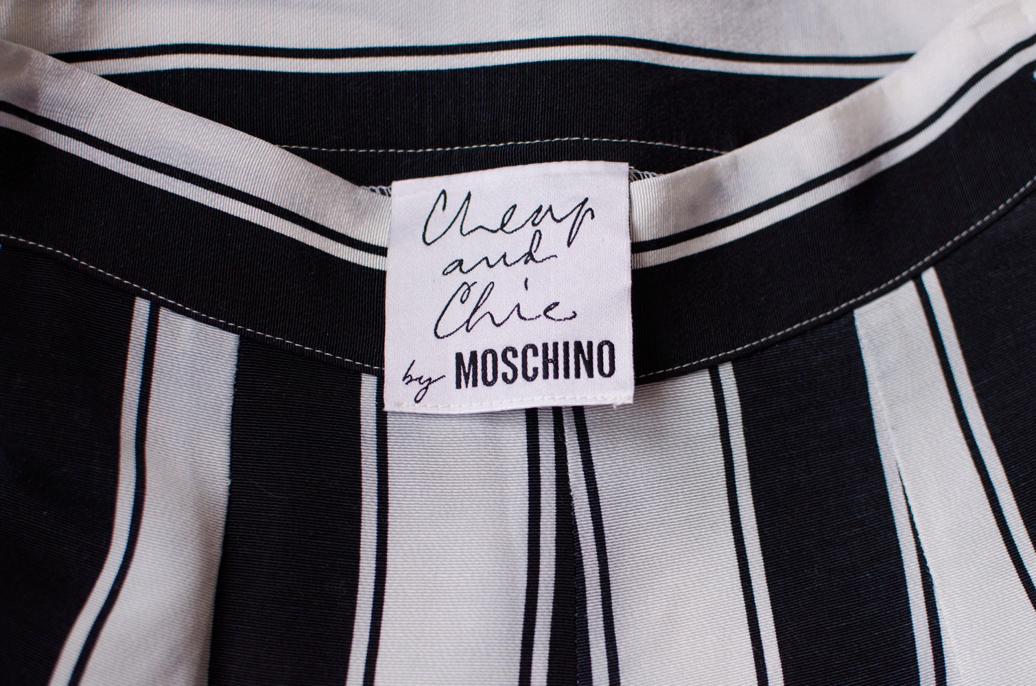 moschino cheap and chic pants