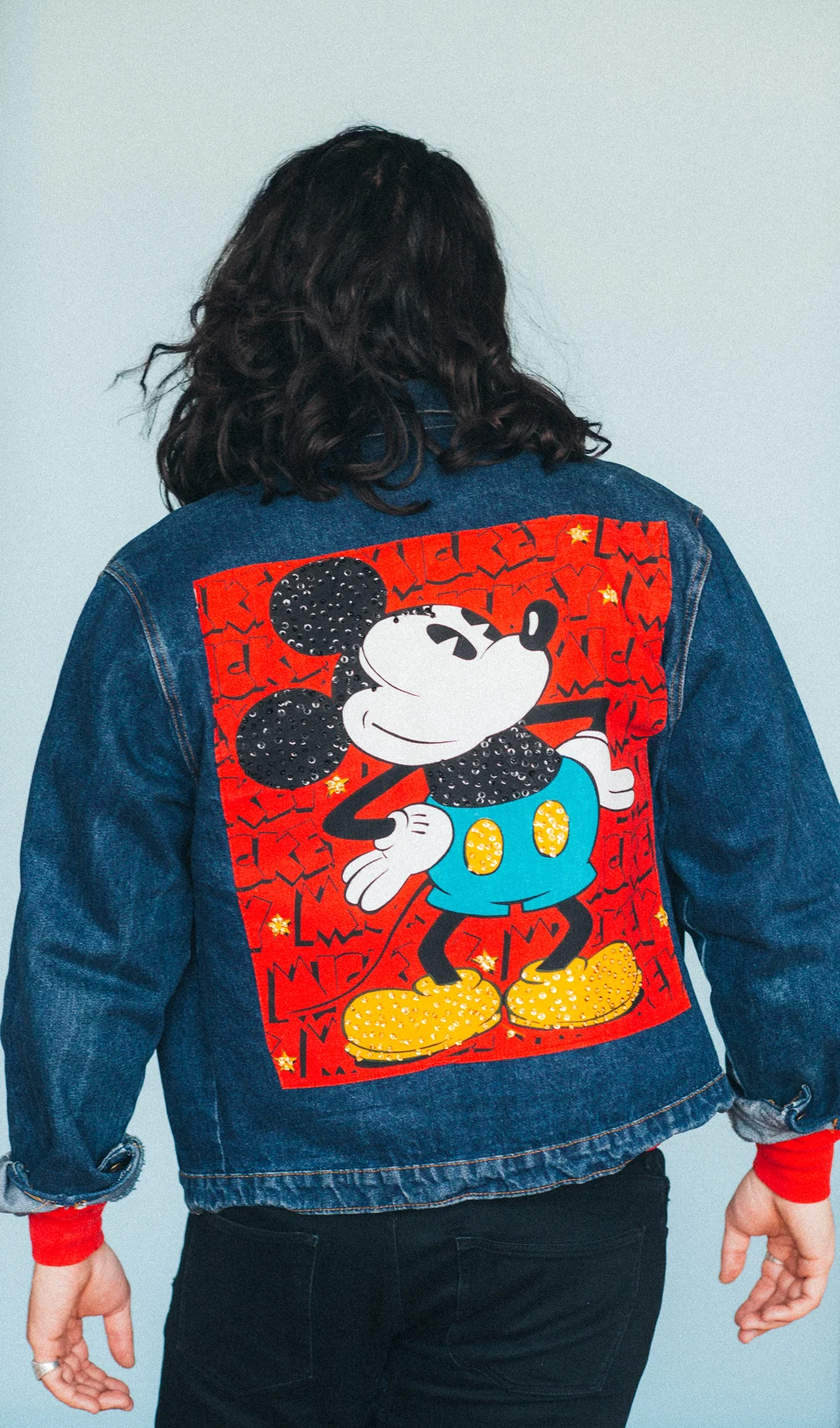 mickey denim jacket