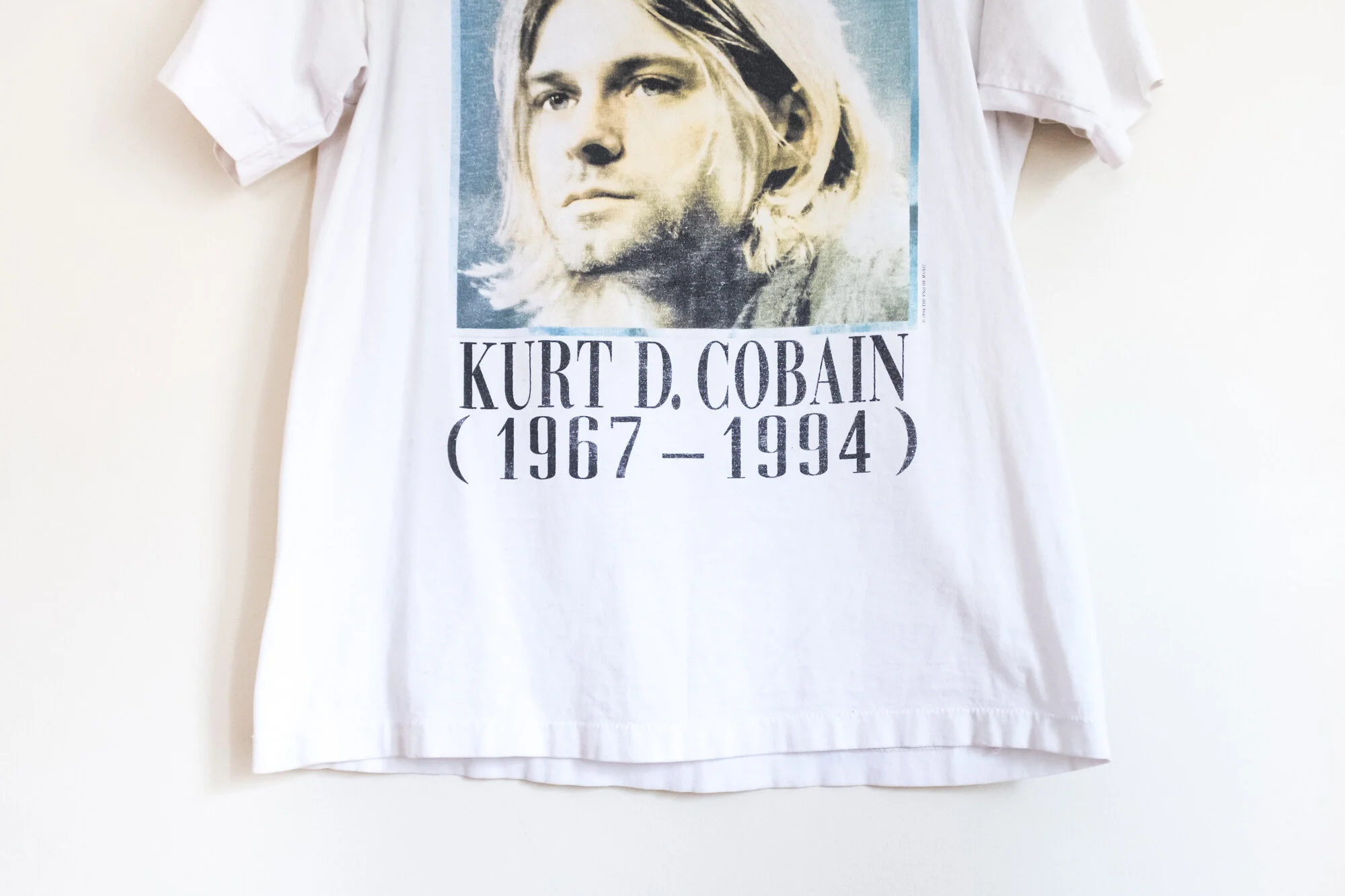 vintage kurt cobain shirt