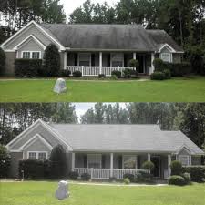 Our low pressure black MOLD streak and moss removal will restore the color of your roof and boost your curb appeal!