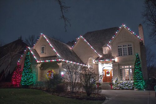 Christmas Light Installation