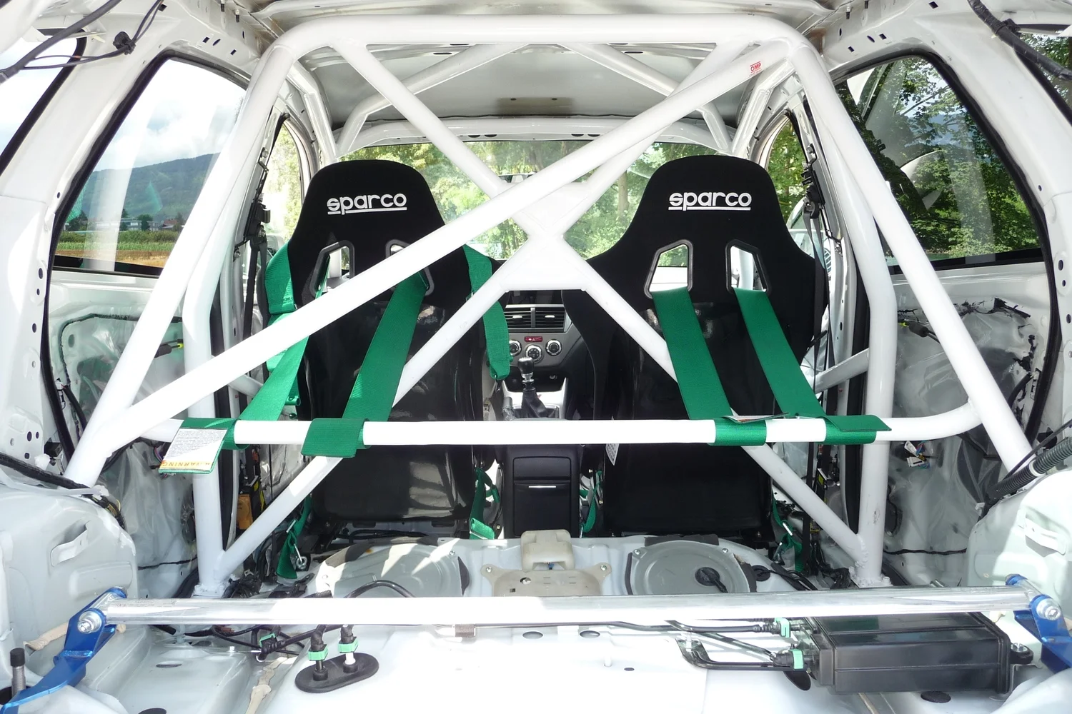 10 points FIA roll cage