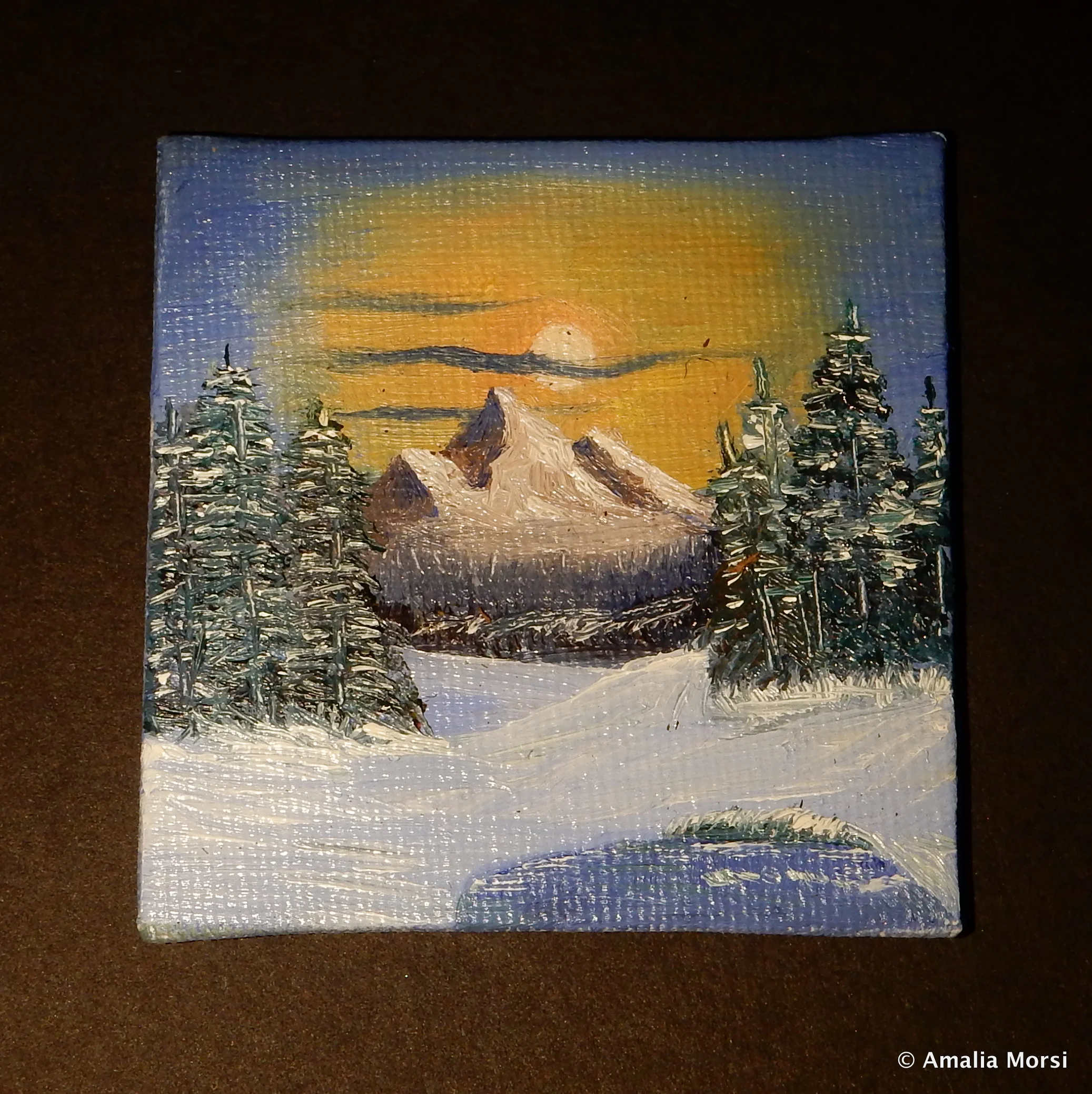 Season 9, Episode 1 - Winter Evergreens - SOLD
