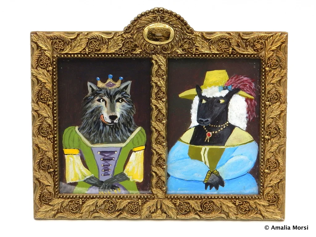 Lady Wolf and Lady Lamb