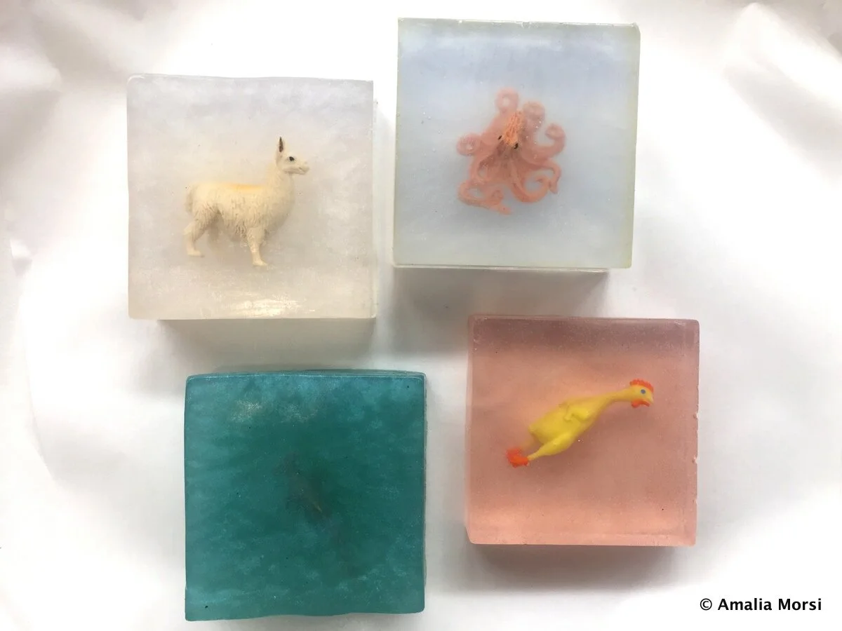 Unscented Glycerin Soaps - Animal Treasures 