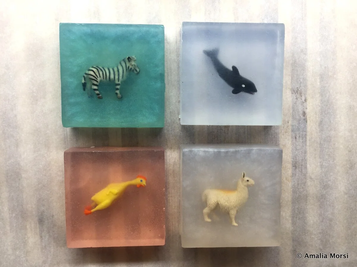 Unscented Glycerin Soap - Animal Treasures 