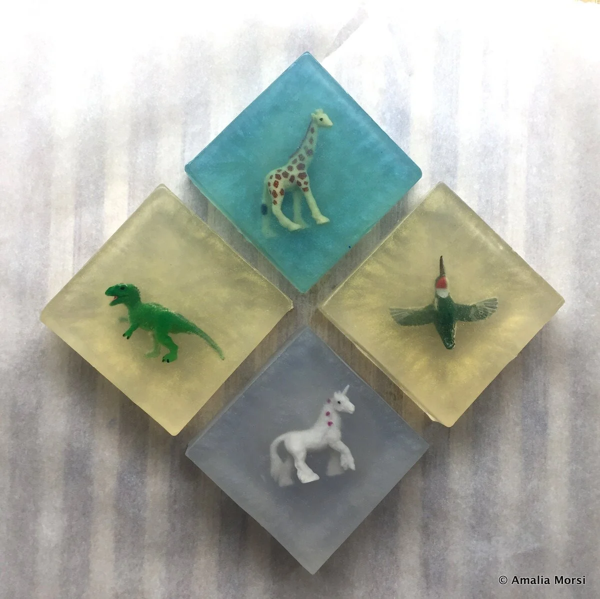 Unscented Glycerin Soap - Animal Treasures 