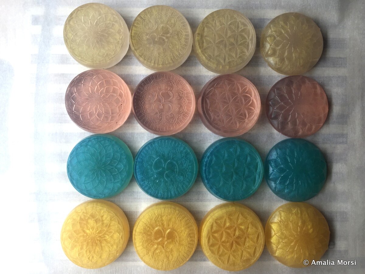 Unscented Glycerin Soap - Sacred Symbols